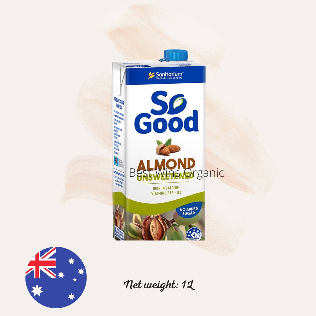 Sanitarium So Good Almond Milk Unsweetened Shopee Malaysia