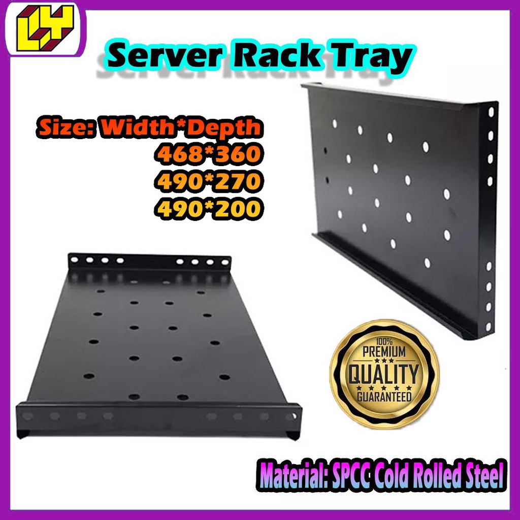 Equipment Tray for Wall Mount Server Rack Tray Network Shelf