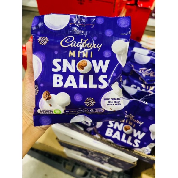 Cadbury Mini Snow Balls Chocolate 80g | Shopee Malaysia