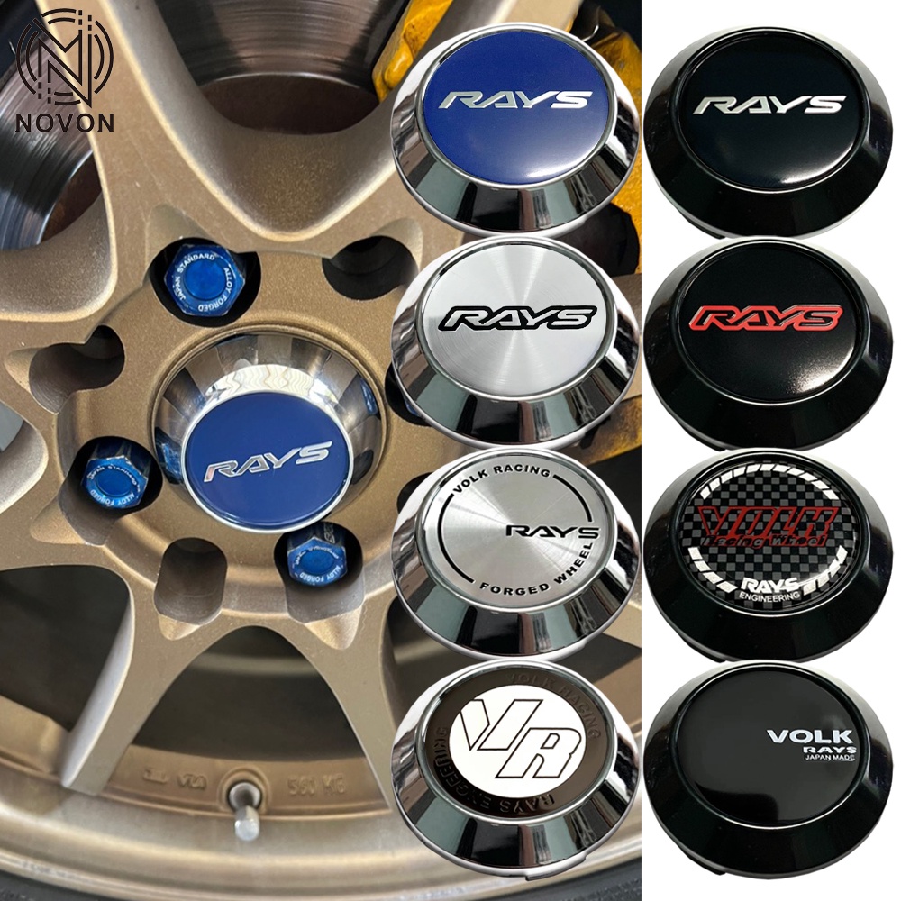 1PC 68mm RAYS Rim center cap rays logo emblem volk racing rays racing ...