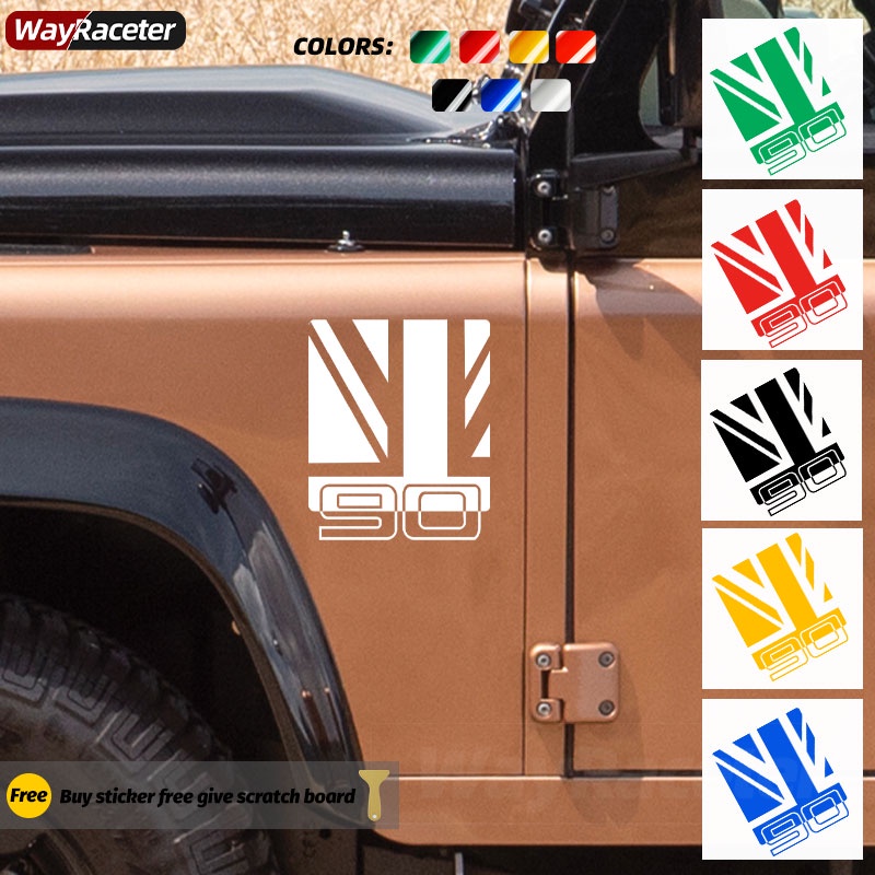 Union Jack Front Fender Side Wing Sticker England Flag Graphics Body ...