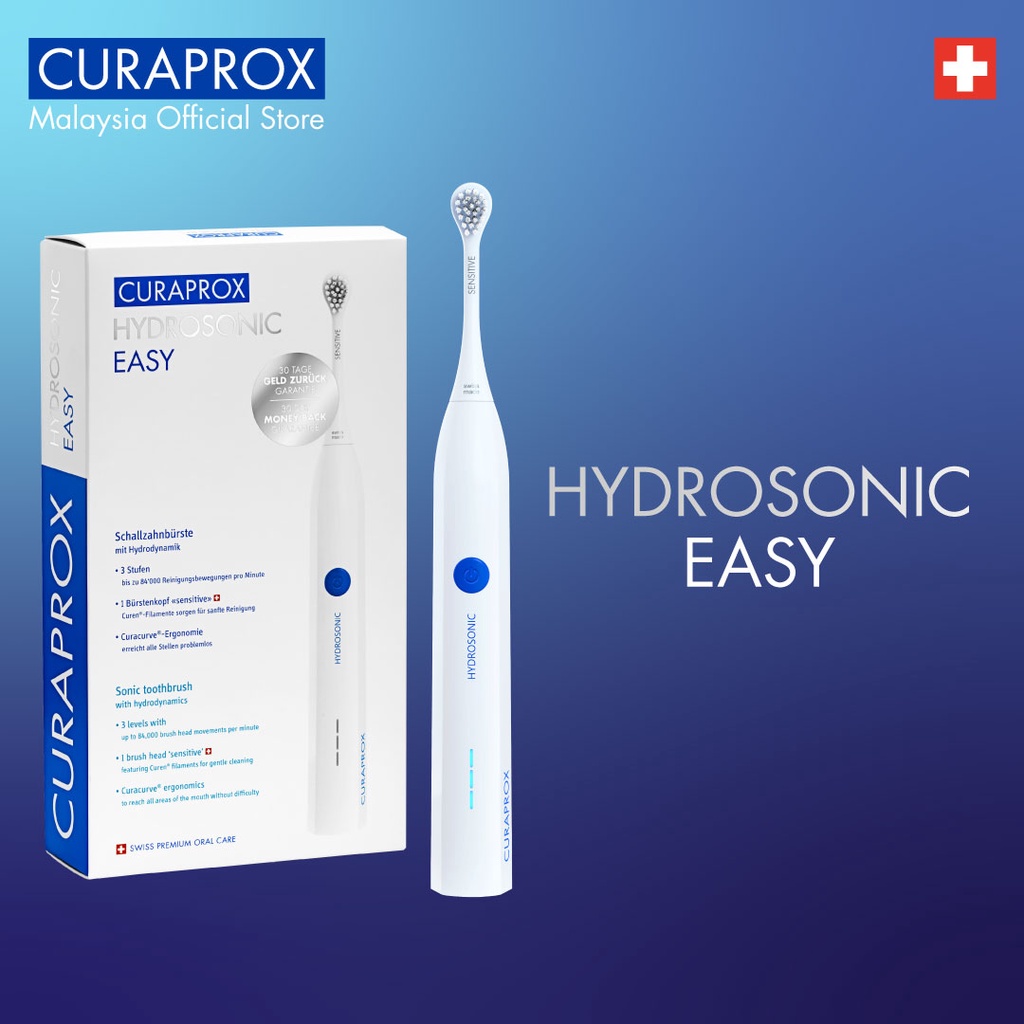CURAPROX Electric Toothbrush, Hydrosonic Easy | Shopee Malaysia
