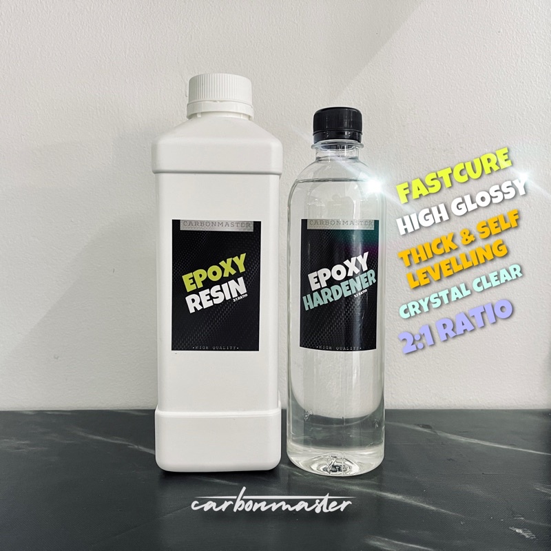 Epoxy Fastcure High Gloss! 21 Carbon Fiber Laminating Shopee Malaysia