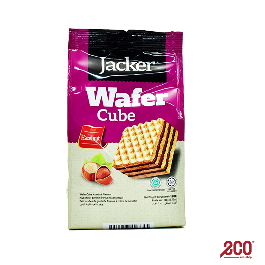 Jacker Hazelnut Wafer Cube 100G - AB-L008-T05-07 - AB-L008-T05-10 ...