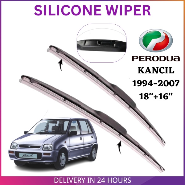 Perodua KANCIL 660 850 1994 2007 3 Sections Boneless Hybrid Silicone