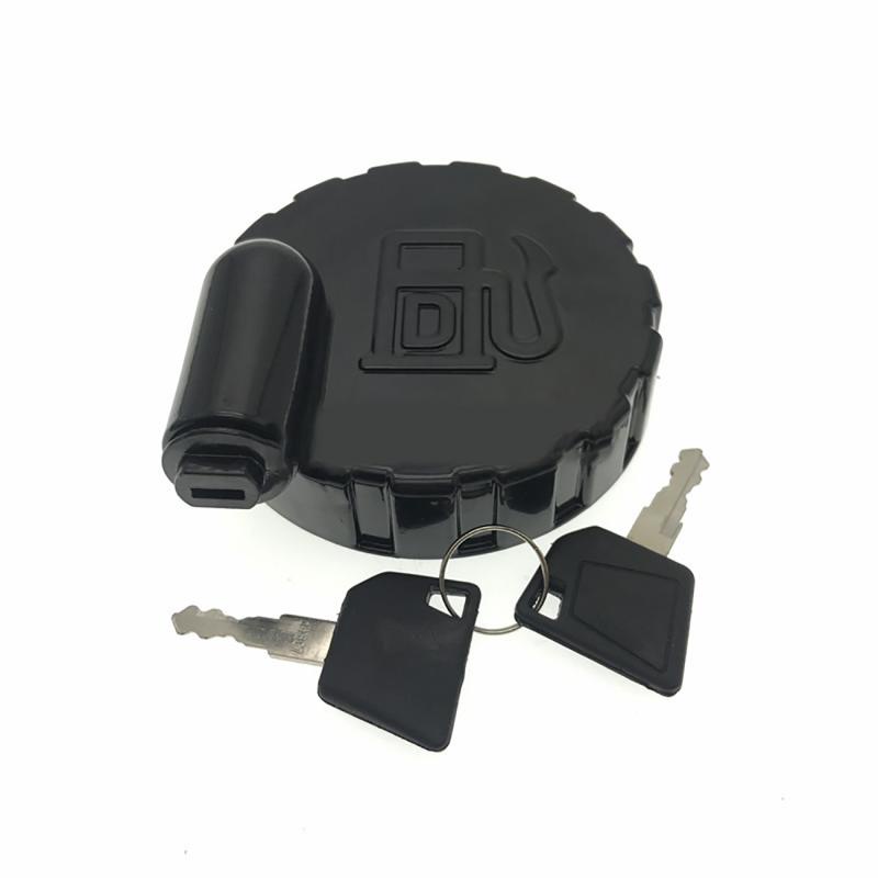Digger Excavator Diesel Fuel Tank Cap Cover with Two Keys for JCB 3CX ...