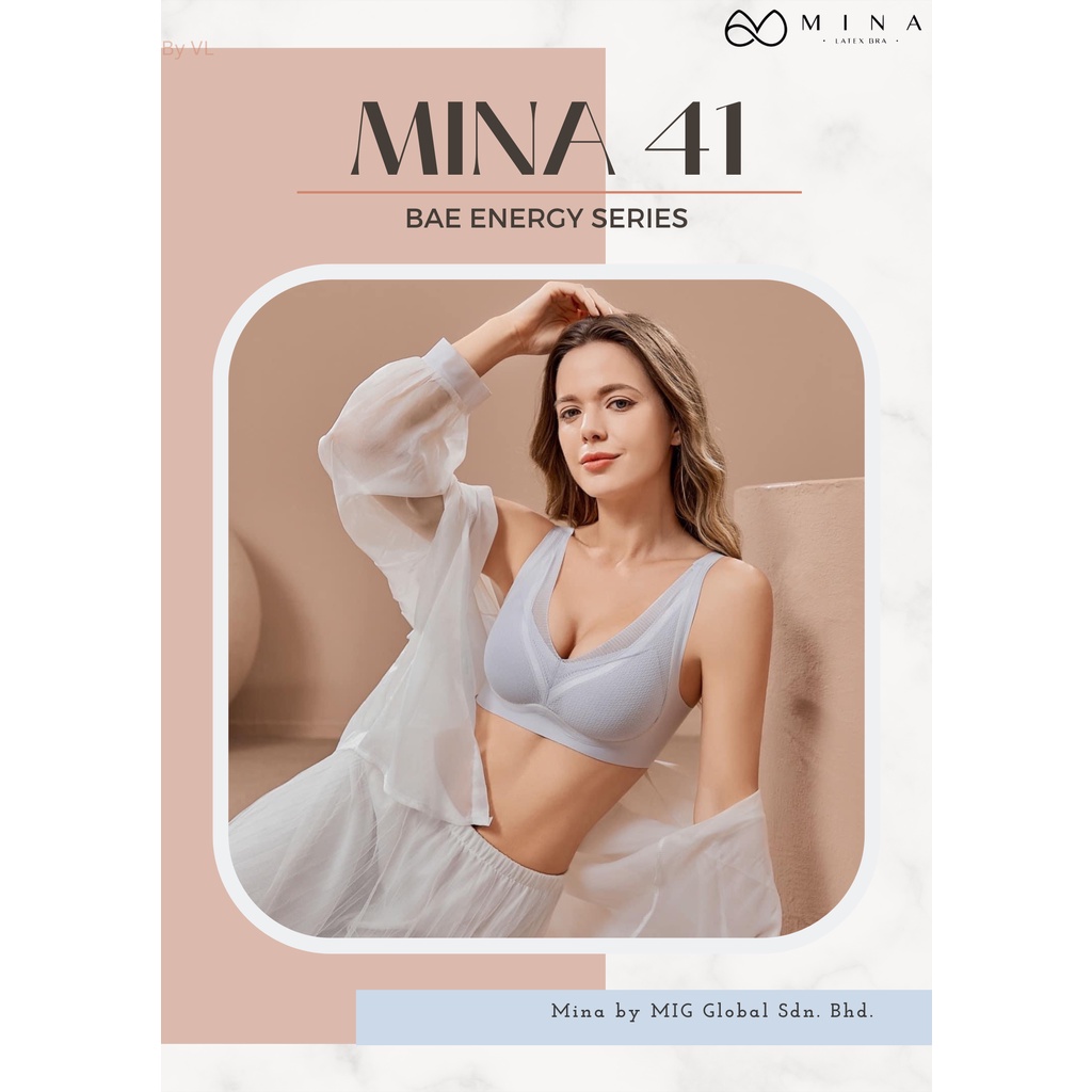 Mina Miracle Plus Bae Latex Bra 米娜能量科技丰胸乳胶内衣41 系列