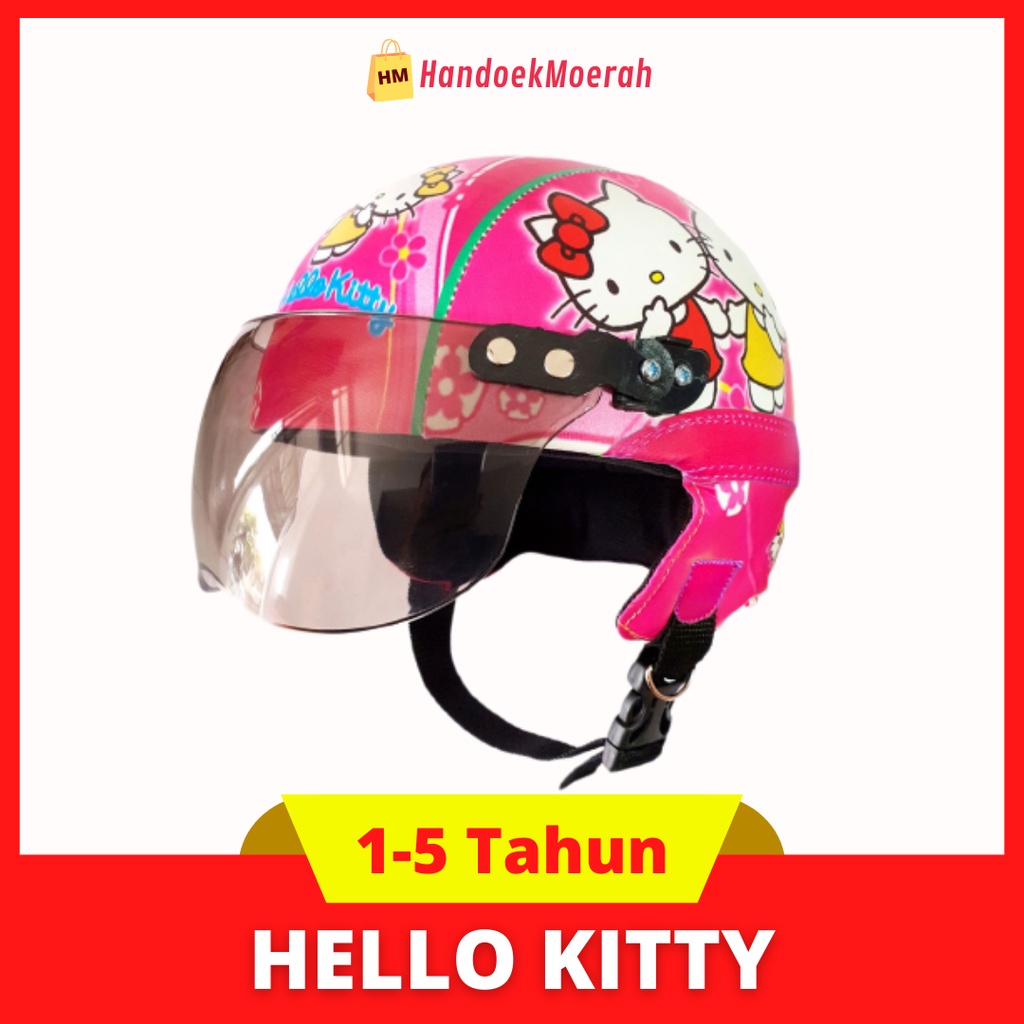 Hello KITTY SPECIAL RETRO Children's Helmet/Non SNI Helmet/Cute Cartoon