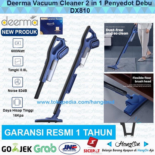 Deerma DX810 HANDHELD PORTABLE VACUUM CLEANER 2IN1 VACUUM CLEANER