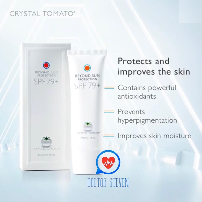[DRSTEVEN] Crystal Tomato Beyond Sun Protection SPF79+ 50ml | Shopee ...