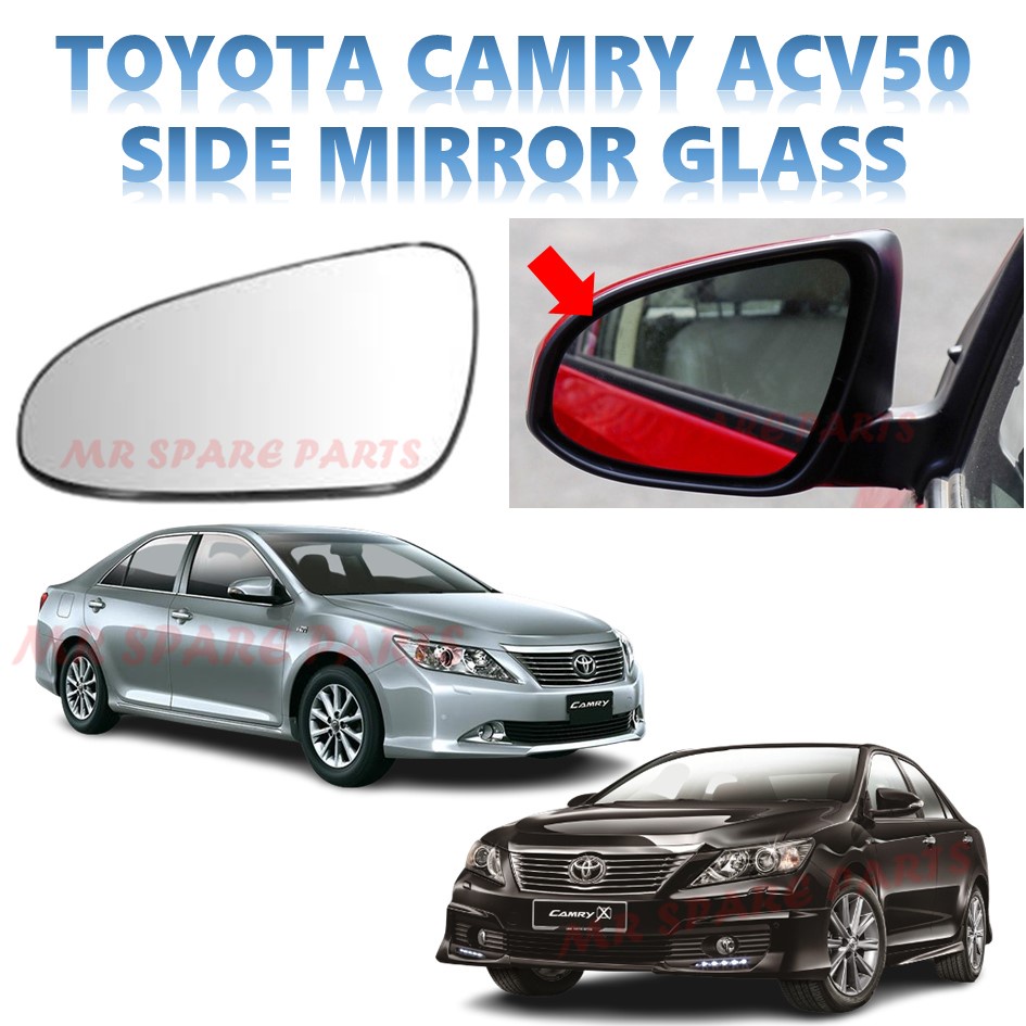 TOYOTA CAMRY ACV50 20142018 SIDE MIRROR GLASS Shopee Malaysia