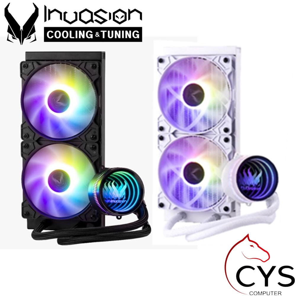 INVASION DX-240 ARGB AIO CPU LIQUID COOLER | Shopee Malaysia