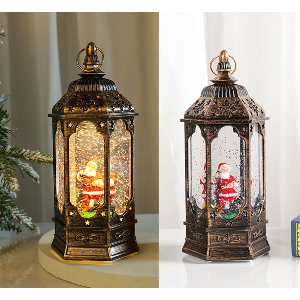 Snow Globe Crystal Glass Music Box Christmas Gift Christmas Gift