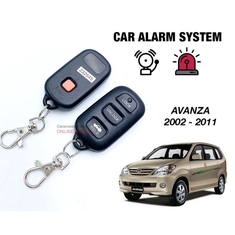 TOYOTA AVANZA 2005-2011 OEM CAR ALARM | Shopee Malaysia