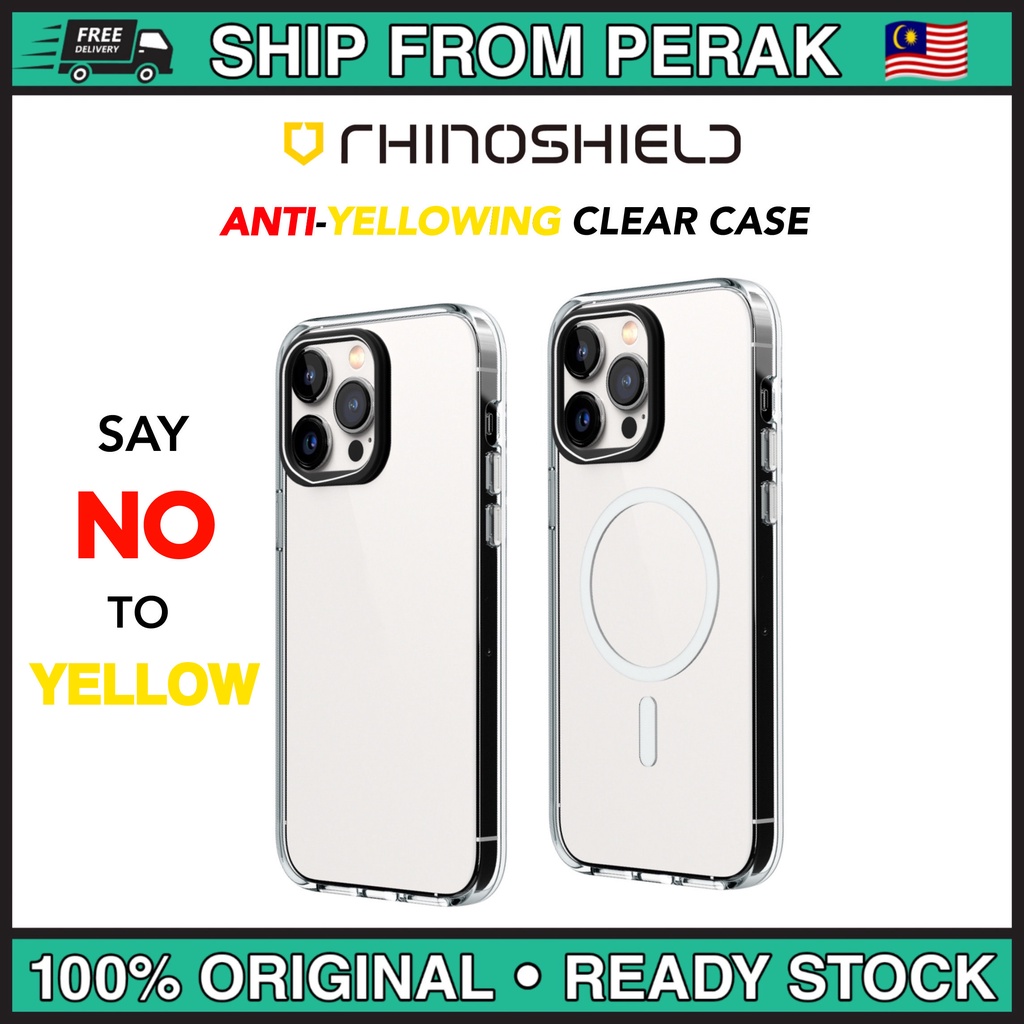 Coque IPhone 15 Pro Transparente RHINOSHIELD - Protection Ultra Résistante, Comme Neuve En Boîte D'origine