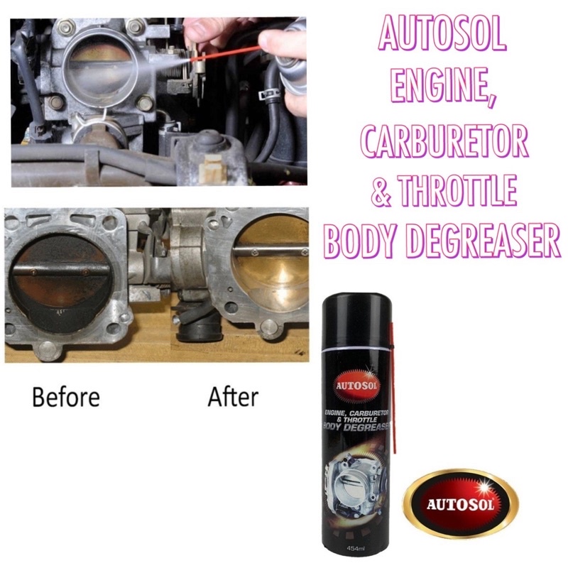 Autosol Engine, Carburetor & Throttle Body Degreaser 454ml Autosol