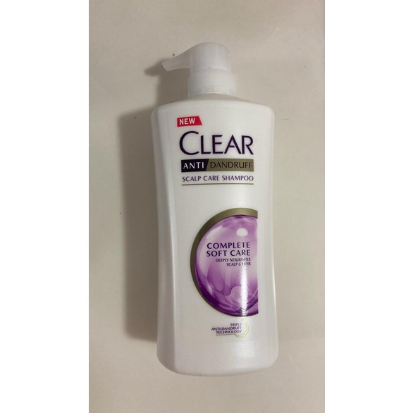 Clear Complete Soft Care Anti Dandruff Shampoo 650ml Shopee Malaysia