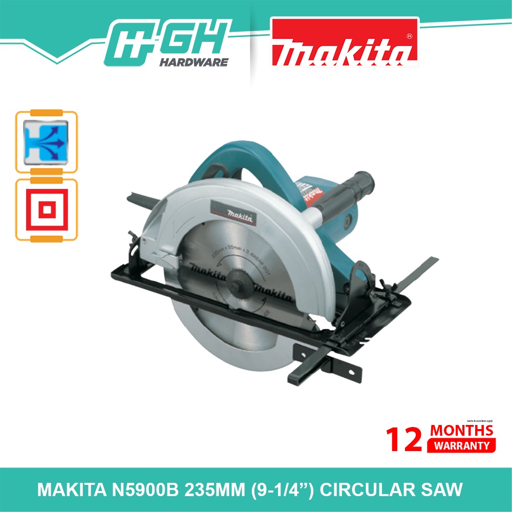 [ GH HARDWARE ] MAKITA N5900B 235mm ( 9-1/4") Circular Saw ( N 5900 B ...