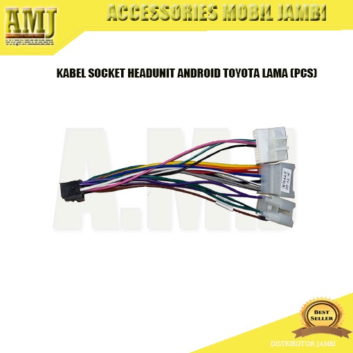 Old TOYOTA ANDROID HEADUNIT SOCKET CABLE (PCS) | Shopee Malaysia