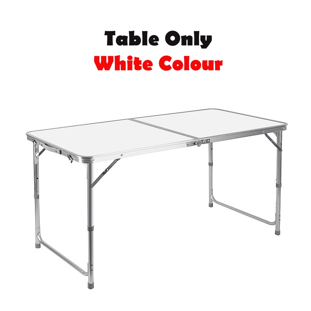 Outdoor Camping Table Aluminium Solid Foldable Picnic Table