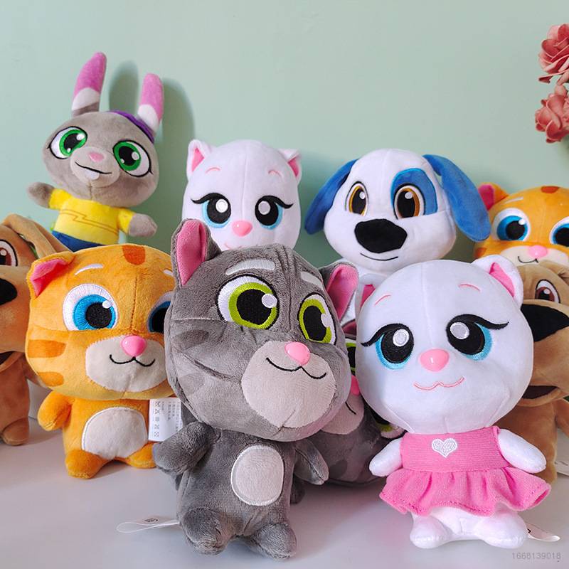 NEW Talking Tom And Friends Plush Toys Stuffed Dolls Gift For Kids Home ...