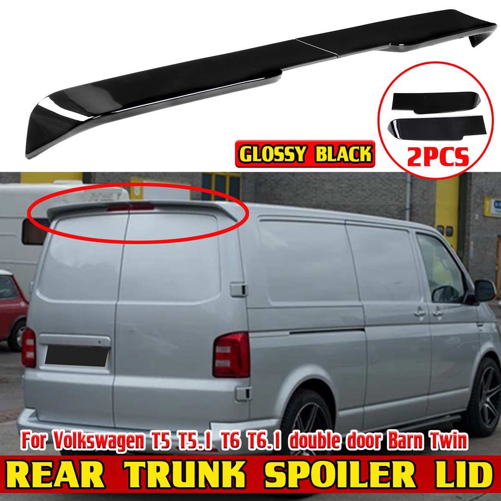 High Qiality 2x Car Rear Spoiler Lip Wing For Volkswagen For VW T5 T5.1 ...