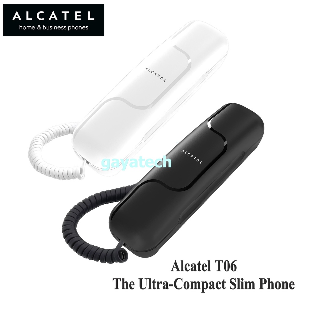 ALCATEL T06 The ultra-compact slim phone/Single Line Telephone(TM ...