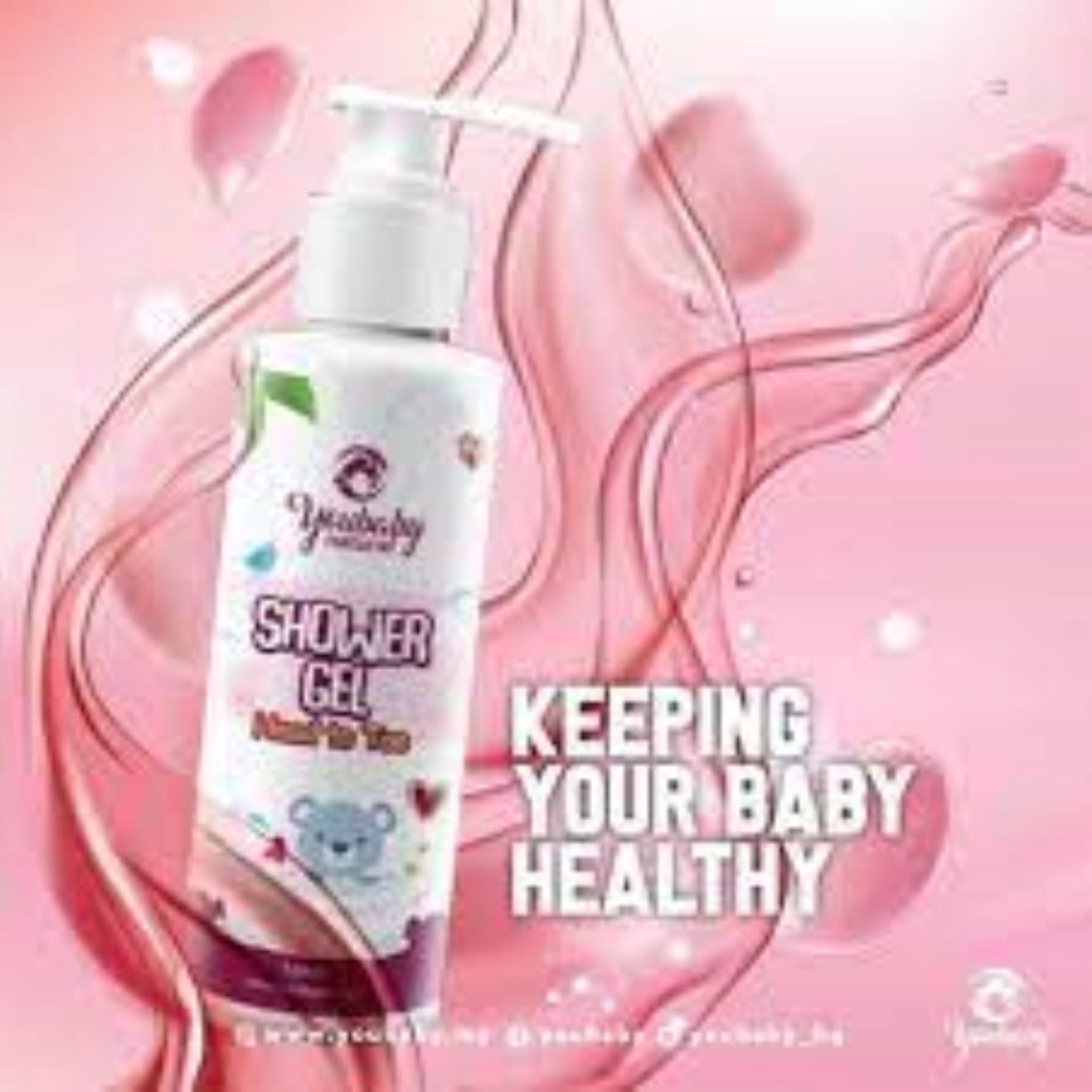 Youbaby Shower Gel Head To Toe 120ml Shopee Malaysia