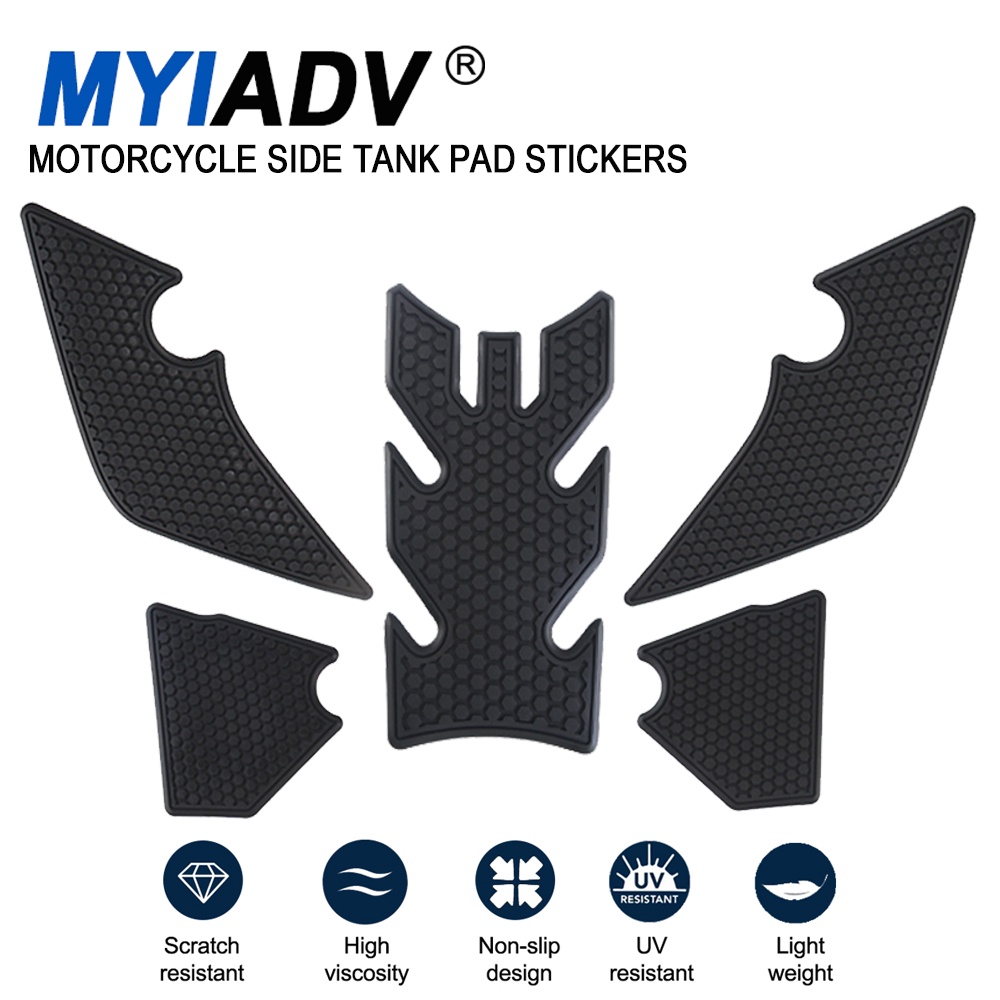Yamaha R6 Tankpad Schutzaufkleber - Fishbone Design In Schwarz