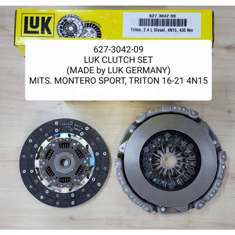 Clutch Kit Mitsubishi Montero Sport, Triton (20162023) 4N15 LUK (Made