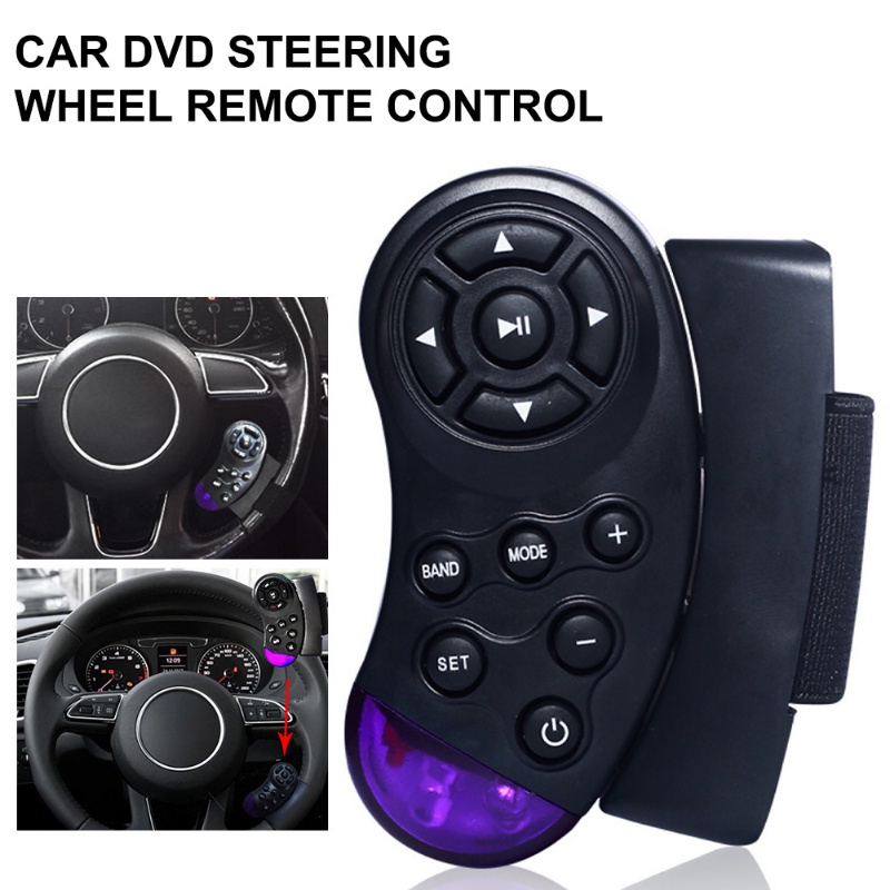 11Button Car Steering Wheel Remote Control Switch Navigation Music