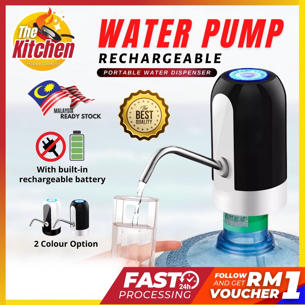 Water Dispenser Rechargeable Water Pump Home Drinking Bottle Mini Water