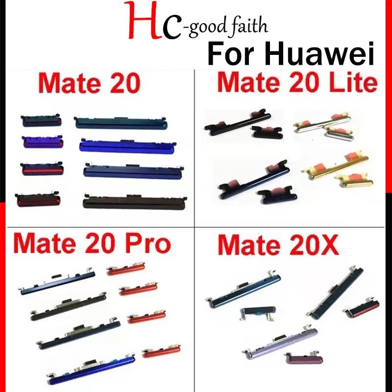 New High Quality Power Volume Buttons For Huawei Mate 20 Pro 20 Lite