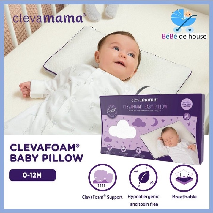 Clevamama foam clearance pillow