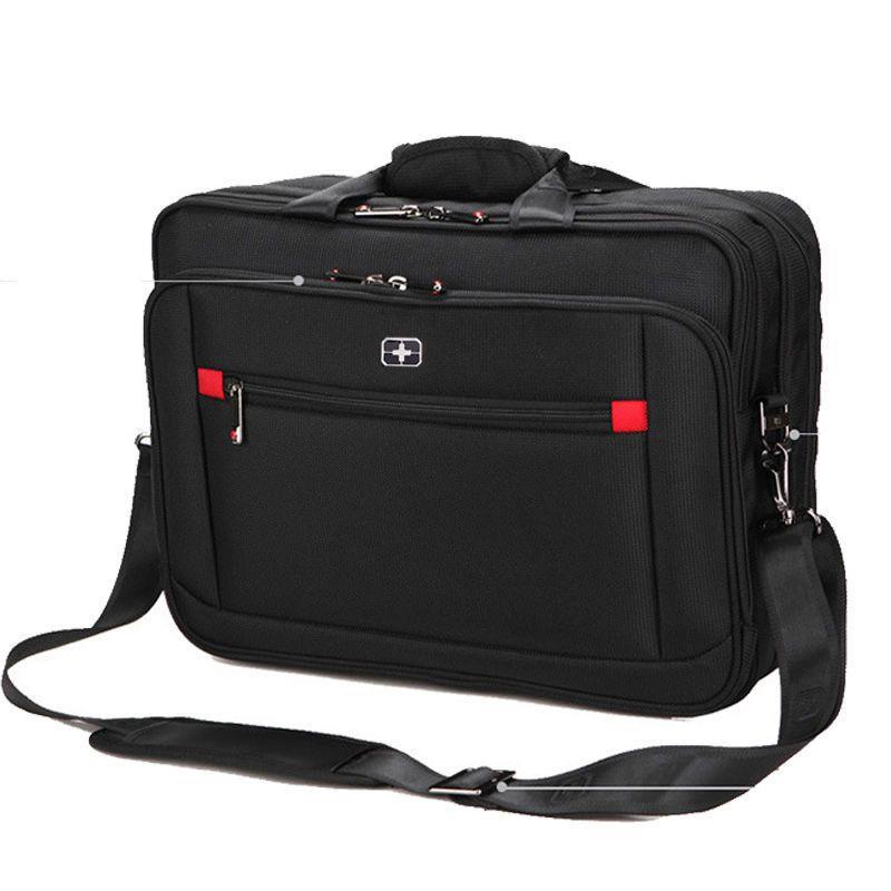 Swiss Army Knife Laptop Bag Horizontal Briefcase One Shoulder Diagonal