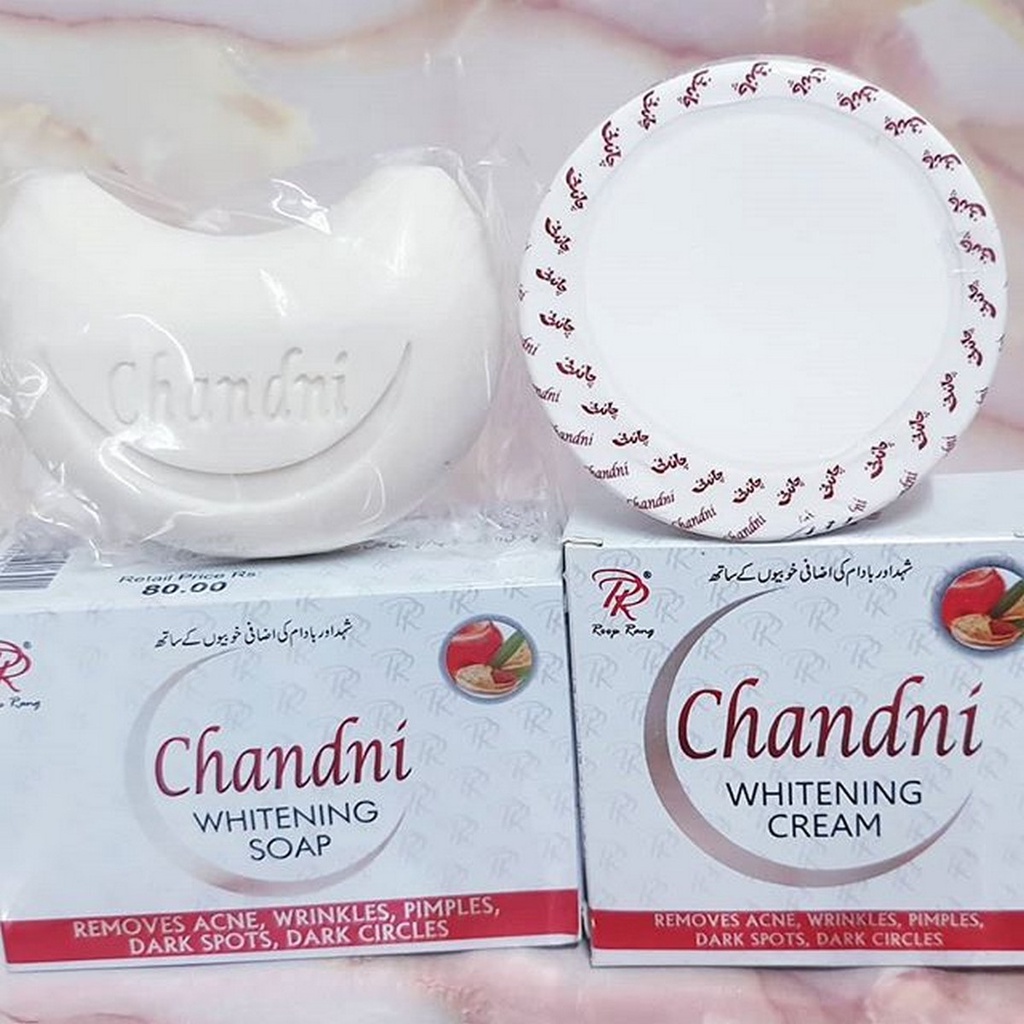 Chandni Whitening Cream And Soap Ready Stock Beauty and Whitening Cream ...