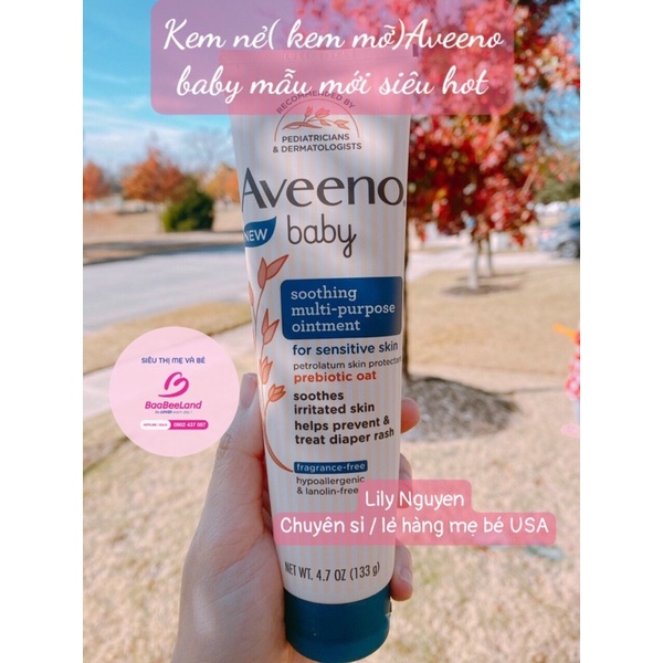 Aveeno Baby Soothing MultiPurpose Cream Chapped, Itchy, Diaper Rash