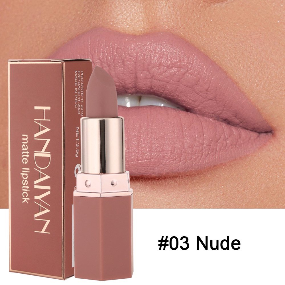 Velvet Matte Lipstick Waterproof Long Lasting Lipstick Sexy Red Nude  Pigments Makeup Profissional Lip Make Up Lipstick Cosmetic | Shopee Malaysia