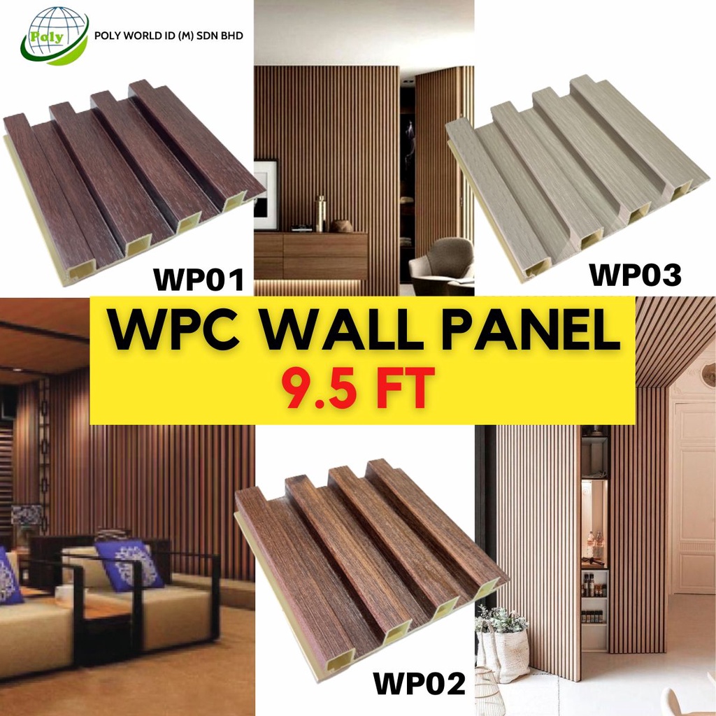 11.5FT Fluted Wall Panel WPC Panel Wall Panel Fluted Wall Panel PVC