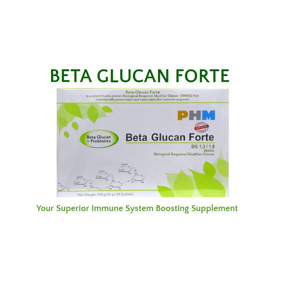 PHM BETA GLUCAN FORTE 30S | Shopee Malaysia