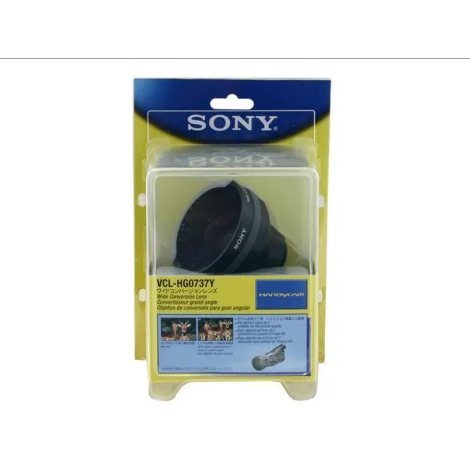 Sony VCL-E07A Wide Angle Conversion Lens User Manual - View #4