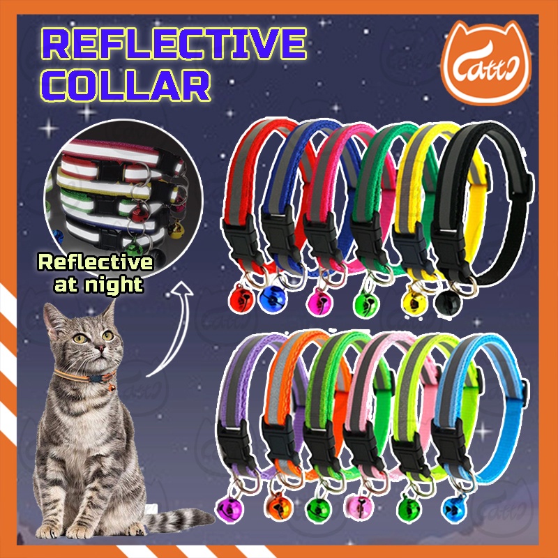 CATTO Rantai Kucing Pet Cat Dog Collar Bell Kolar Loceng Kucing ...