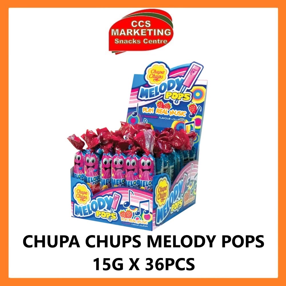 CCS Chupa Chups Melody Pops ( 15g x 36pcs ) | Shopee Malaysia