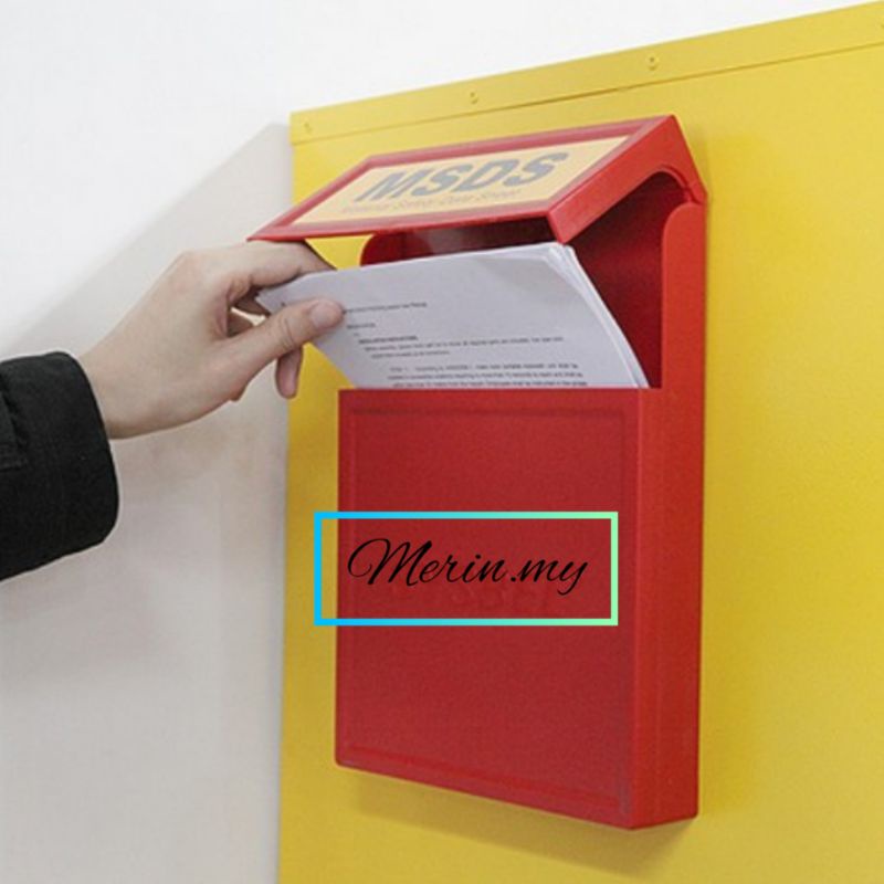 MSDS STORAGE BOX A4 SIZE COMPATIBLE READY STOCK Shopee Malaysia
