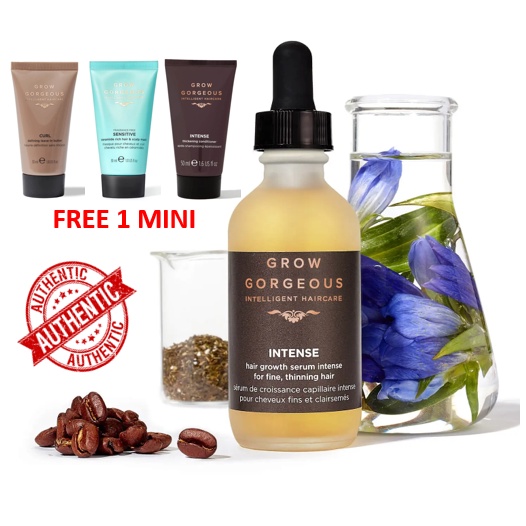 GROW GORGEOUS HAIR GROWTH SERUM INTENSE 60ML | Shopee Malaysia