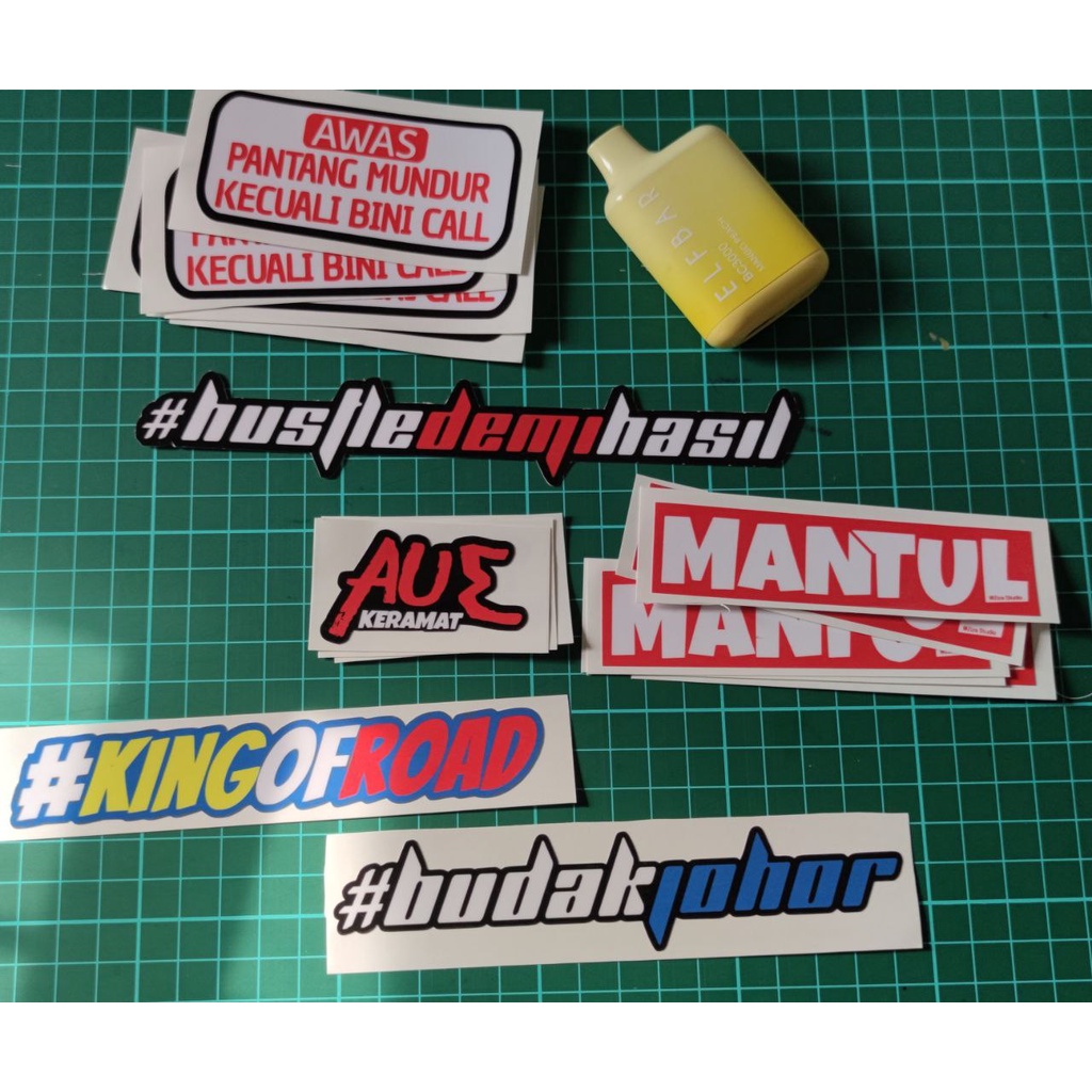 Sticker 🔥 TAKKAN MELAYU HILANG DI DUNIA 🔥 | Shopee Malaysia