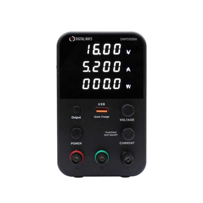 Power SUPPLY DC 15V/5A DIGITAL WAYS PS1505W | Shopee Malaysia