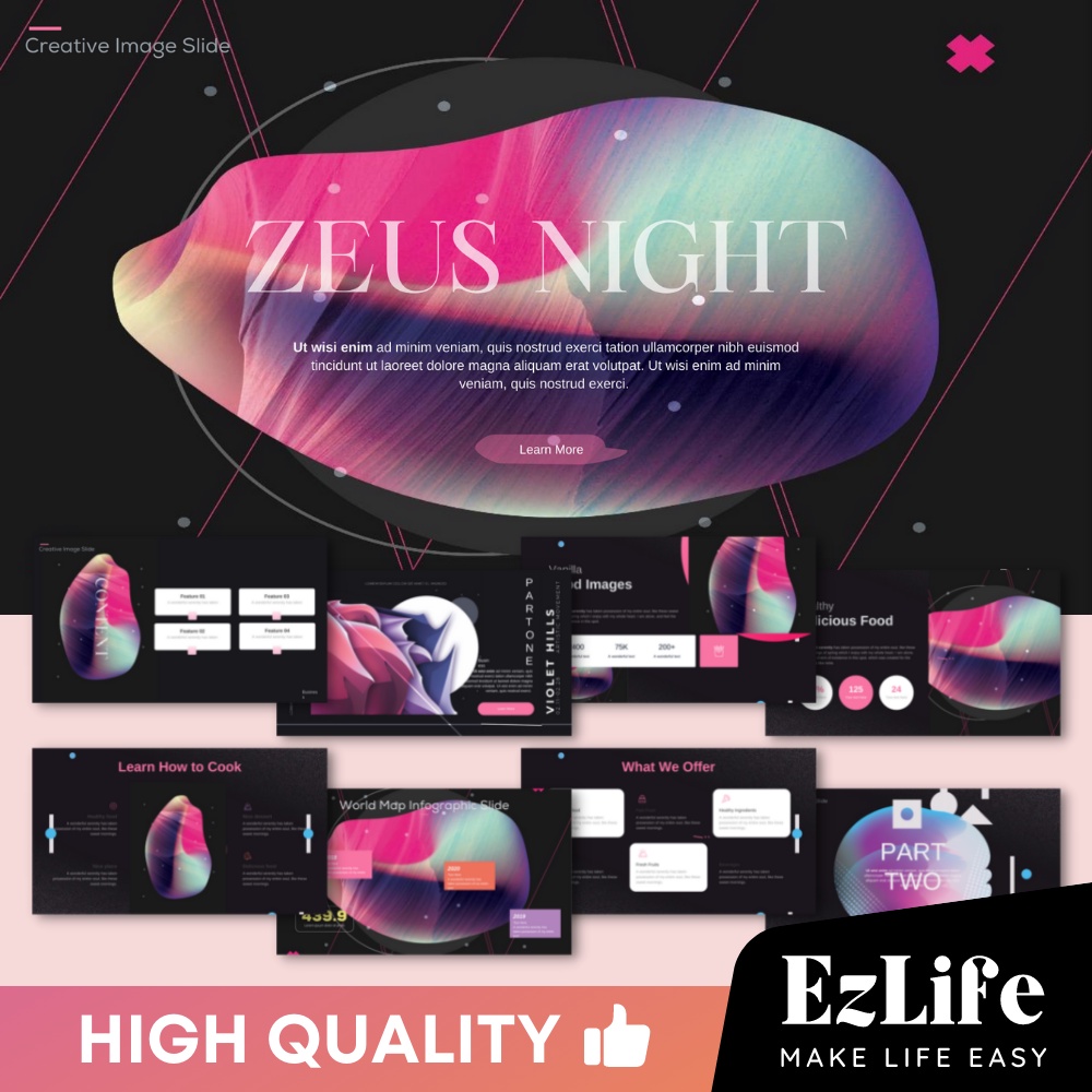 🔥【PREMIUM PPT】49 Set Elegant European (Part 4) PowerPoint Presentation ...