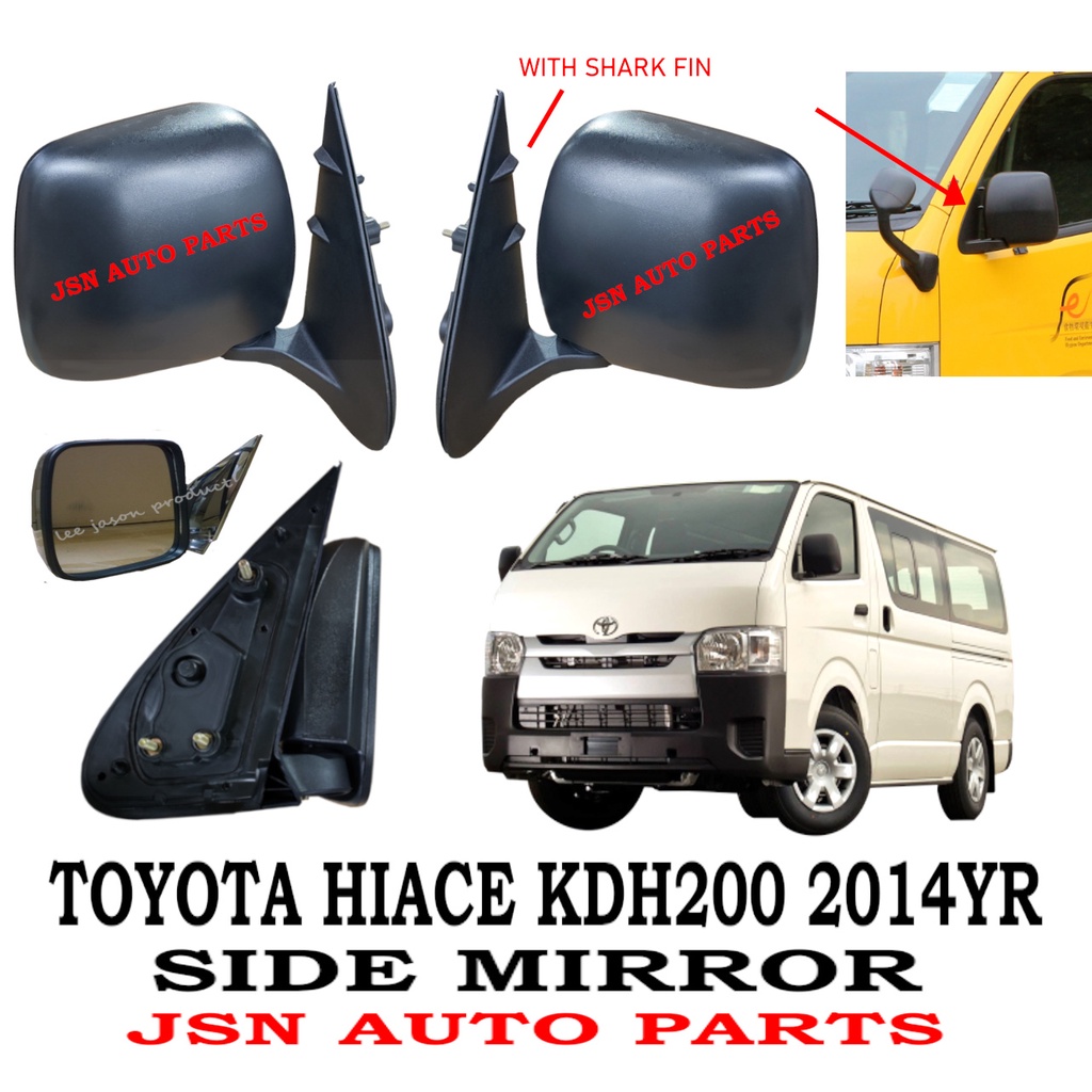 J01S02 SIDE MIRROR TOYOTA HIACE VAN KDH200 2014YR VAN LORRY TRUCK