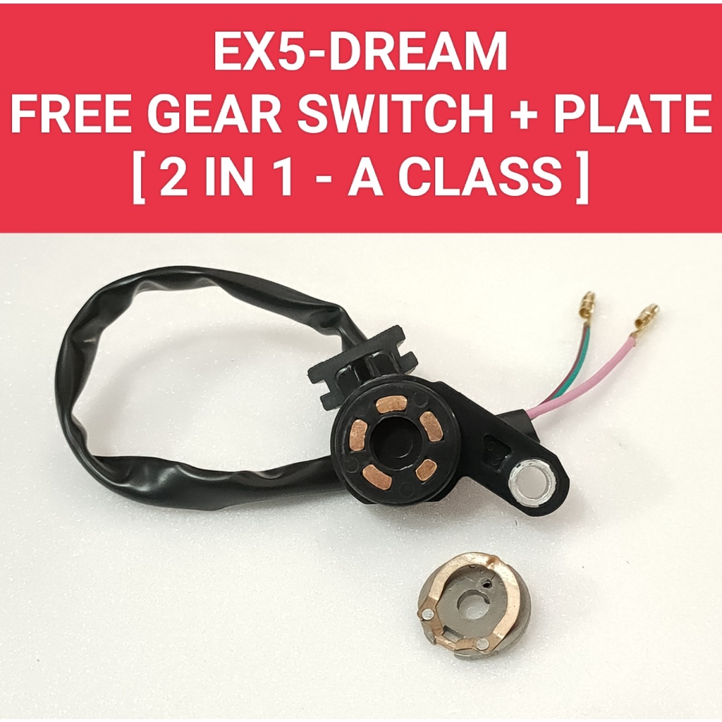 EX5-DREAM [ 2 IN 1 - A CLASS ] FREE GEAR SWITCH + COOPER PLATE ...